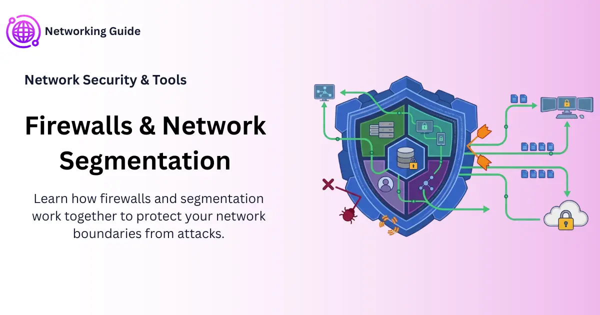firewalls and network segmentation protecting network boundaries